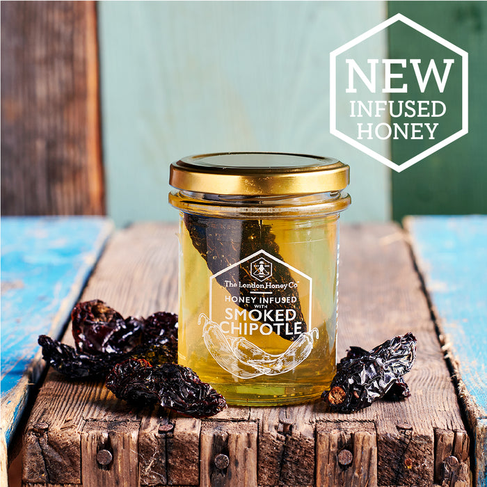 INFUSED PURE HONEY WITH SMOKED CHIPOTLE CHILLI, 250G