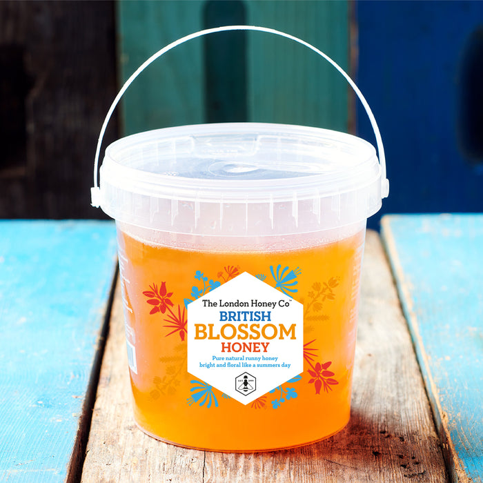 British Blossom Honey, 1.3kg Tub