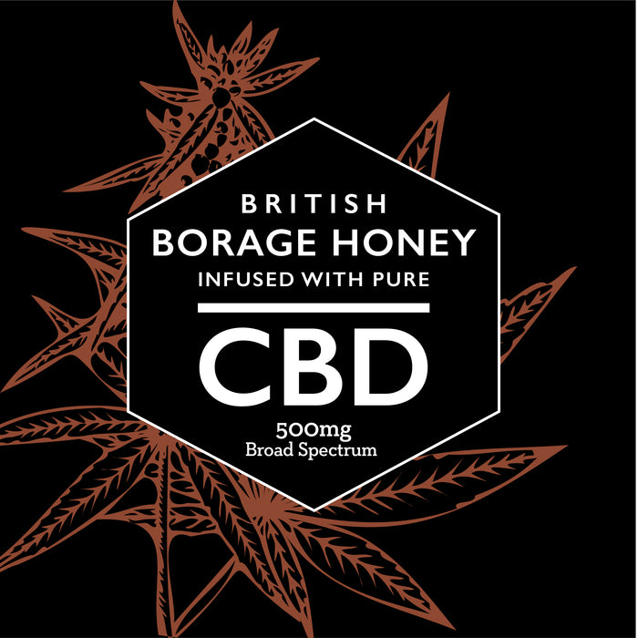 CBD Infused British Borage Honey