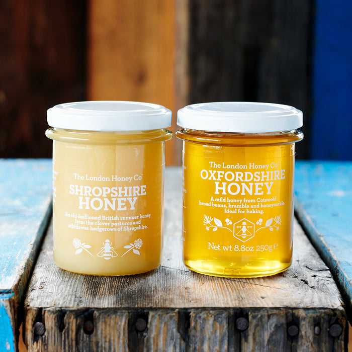 British Honey Duo: Oxfordshire & Shropshire Creamed